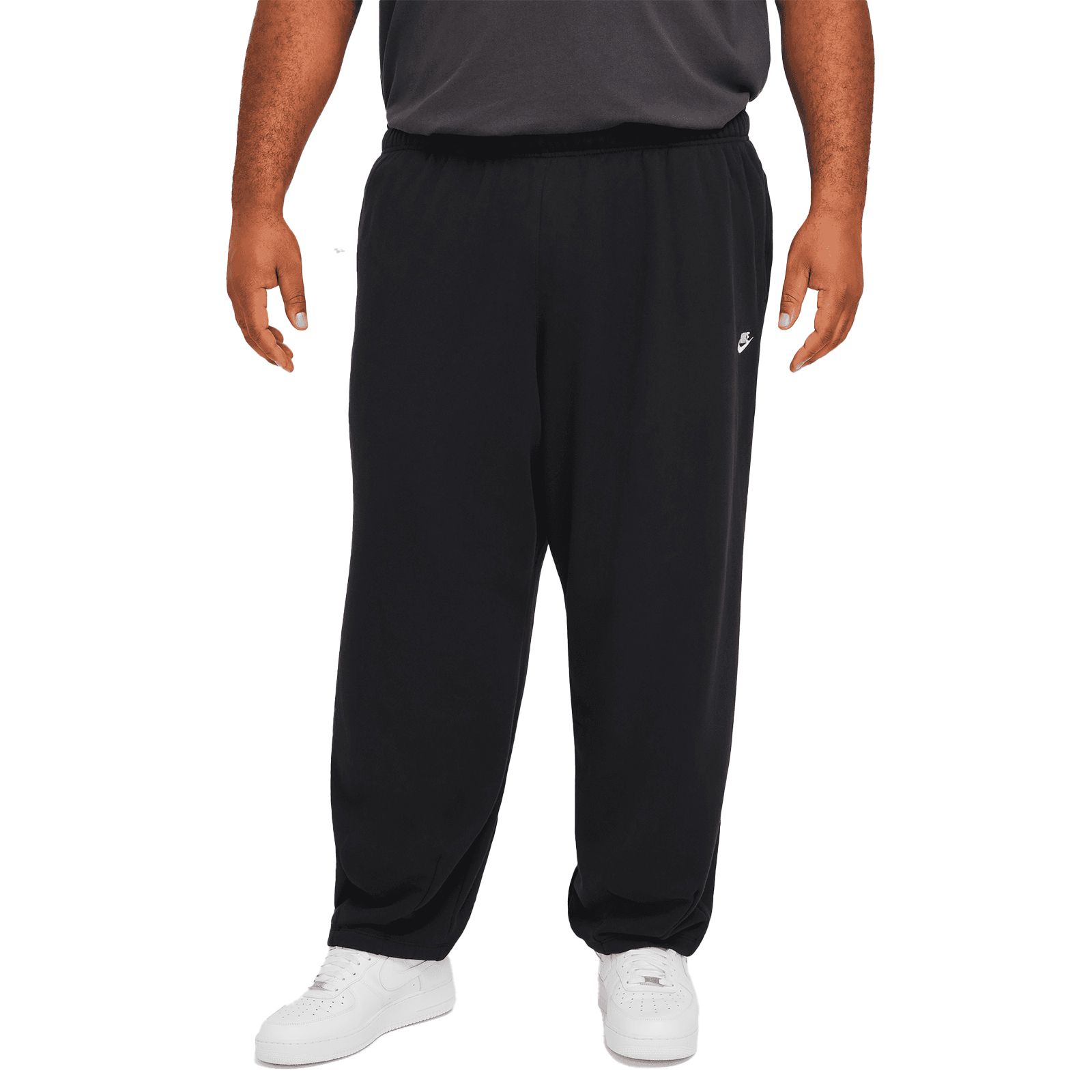 nike french terry trousers