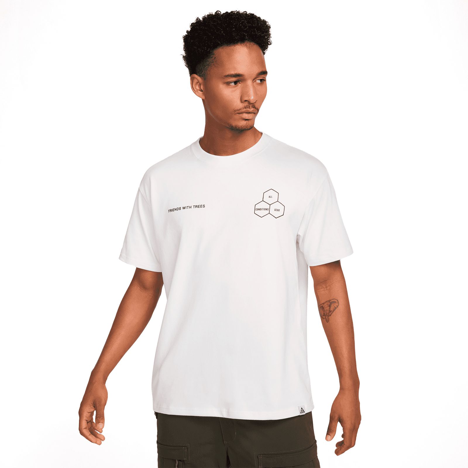 NIKE M ACG DF TEE OC WALK TREE