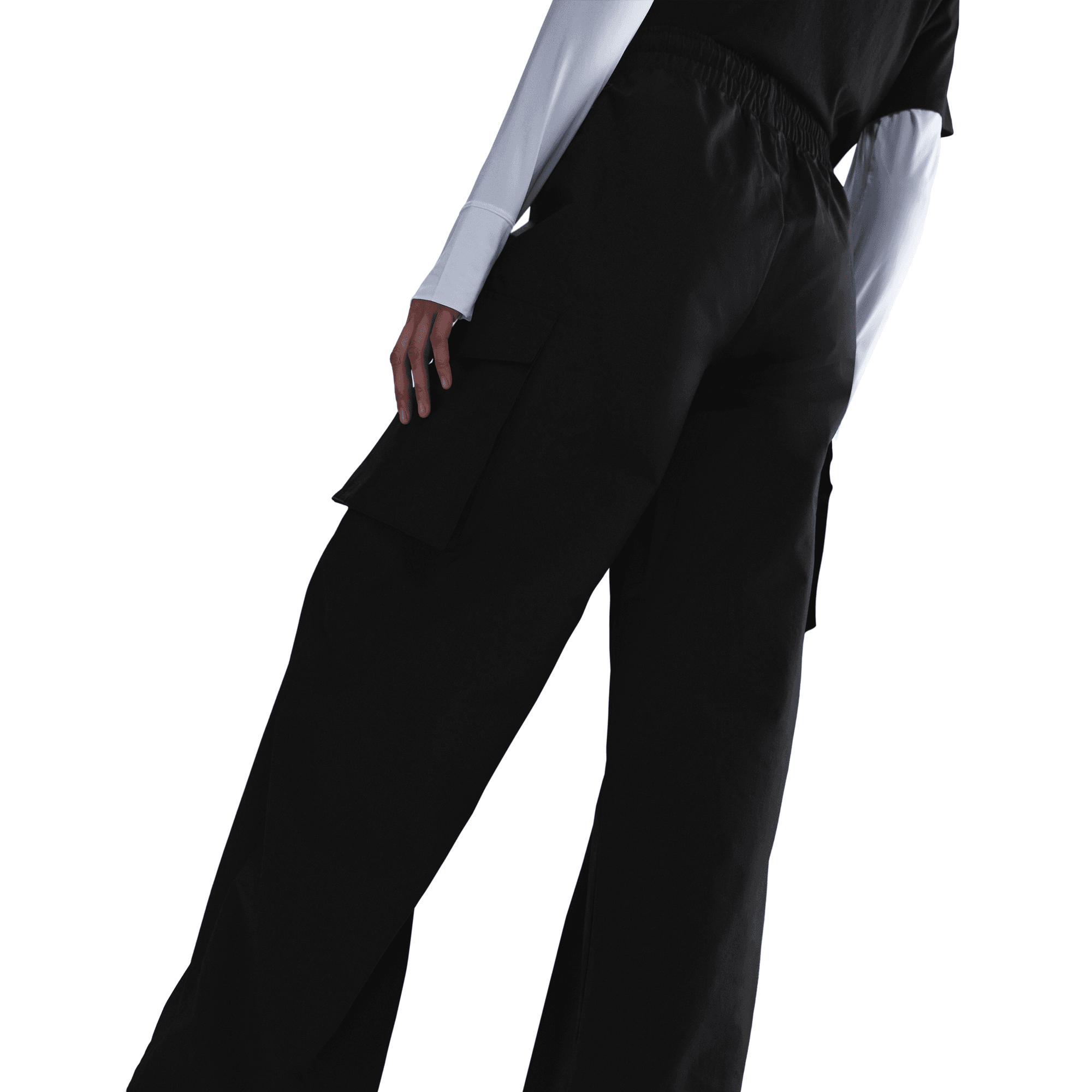 パンツ Nike SS25 CARGO PANT (HM6976 010) Nike】 Tech Men's Woven Cargo Pants Black (Nike/カーゴパンツ