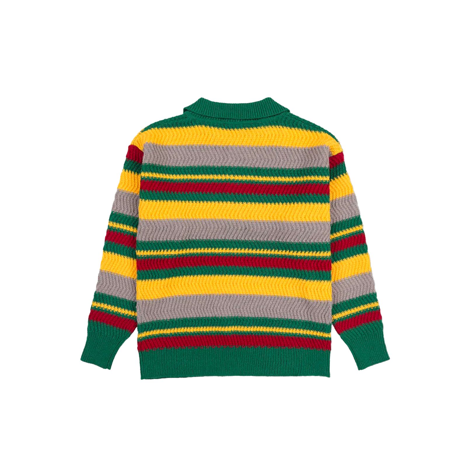 PLEASURES COOPER POLO SWEATER 