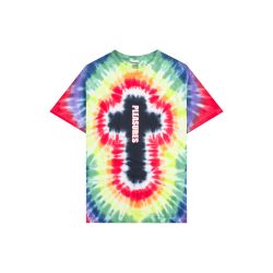 PLEASURES DYED T-SHIRT HIPPIE