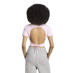 ADIDAS CUT OUT RIB TEE