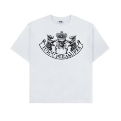 PLEASURES SKULL CREST HEAVYWEIGHT SHIRT