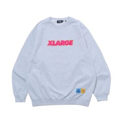X-Large Standard Logo Colors Crewneck Sweatshirt
