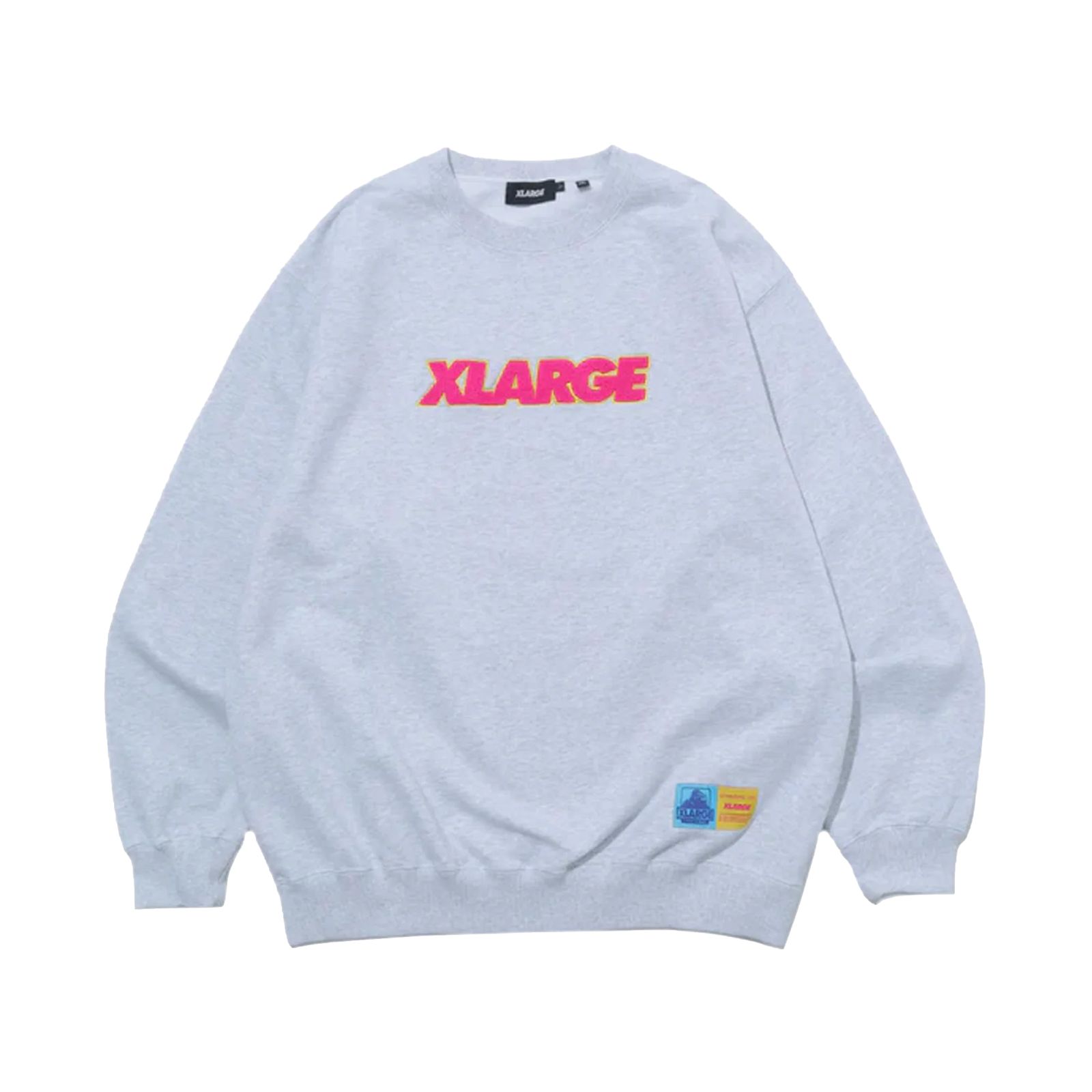 X-Large Standard Logo Colors Crewneck Sweatshirt