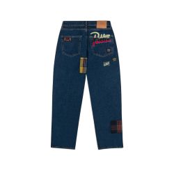 Patta Whole Lotta Labels Denim Pants (Light Blue Denim)