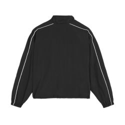 Patta Athletic Nylon Track Jacket (Black)
