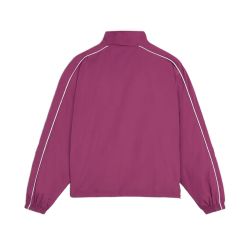 Patta Athletic Nylon Track Jacket (Boysenberry)