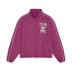 Patta Athletic Nylon Track Jacket (Boysenberry)