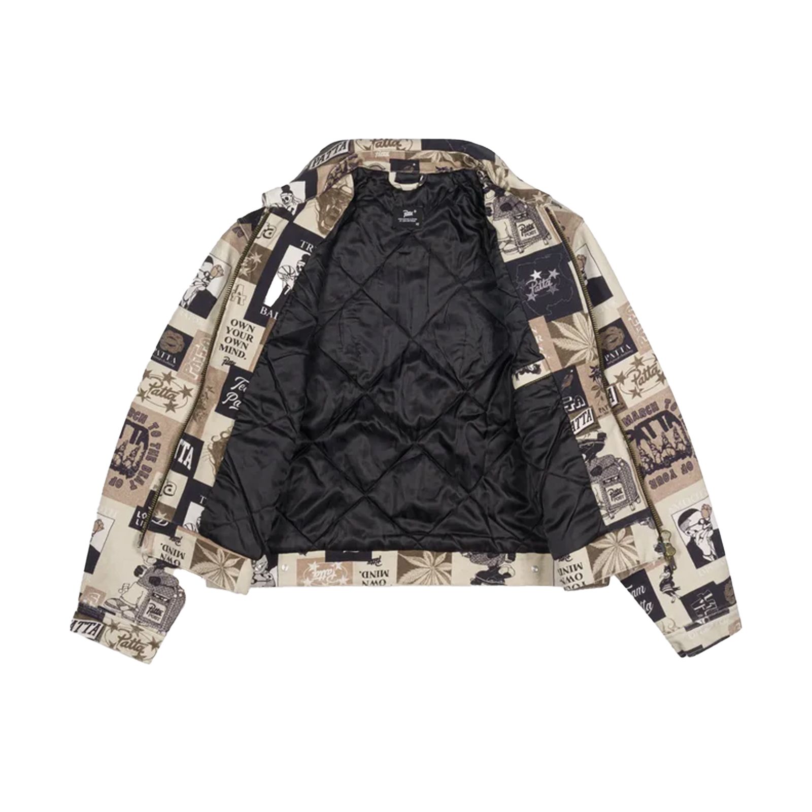Patta Collage Insulated Canvas Jacket 