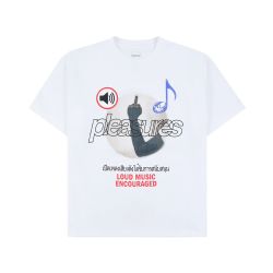 PLEASURES LOUD MUSIC T-SHIRT