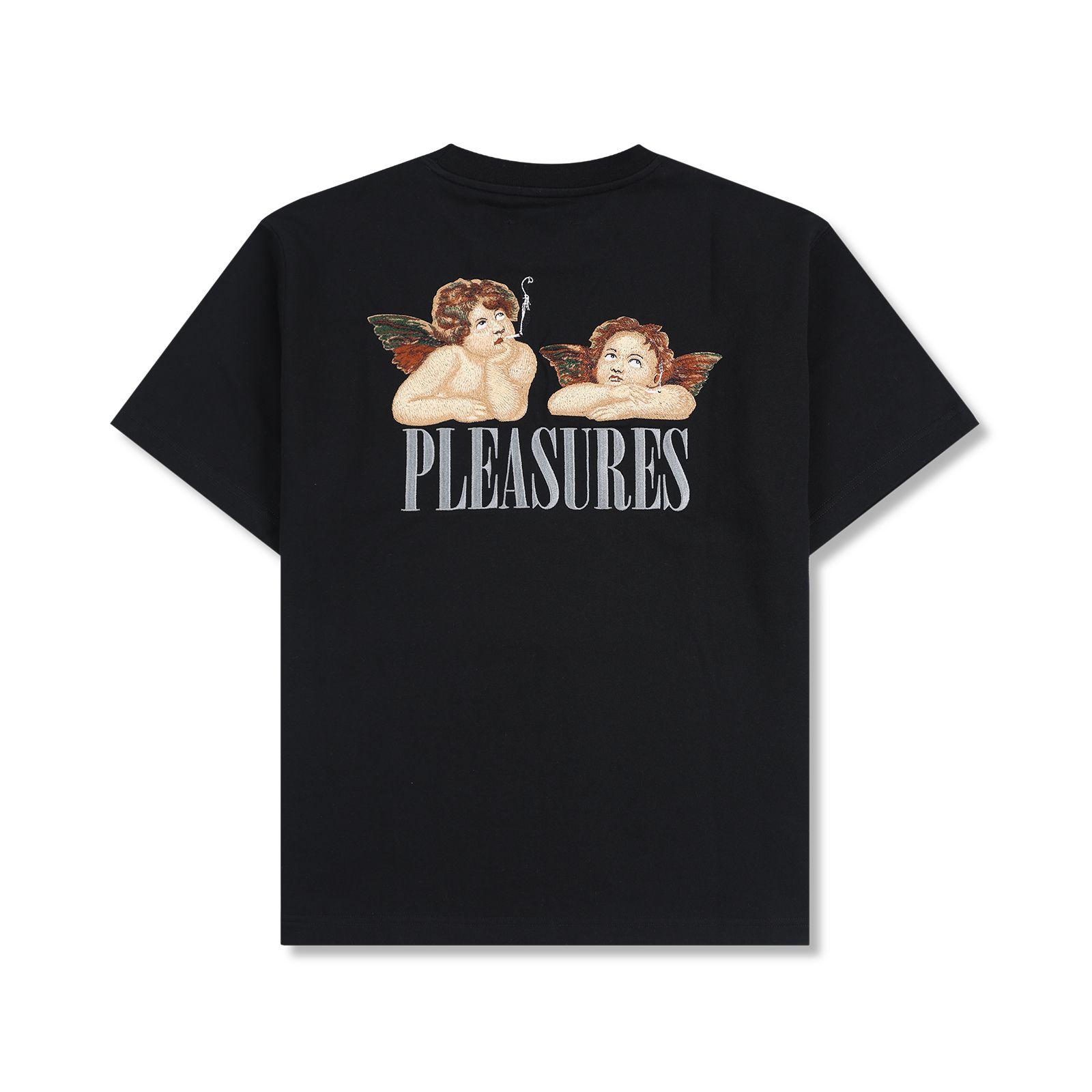 PLEASURES DYNAMIC SHORT SLEEVE CREWNECK