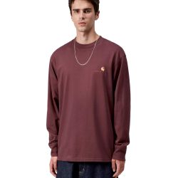 Carhartt Wip  L/S American Script T-Shirt