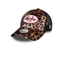 NEW ERA WMNS LEOPARD MC AF TRUCKER NEWERA CAM