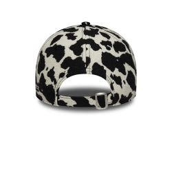 NEW ERA WMNS COW MIDI 9FORTY NEYYAN BLKWHI 