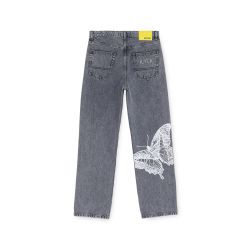 IUTER BUTTERFLY LOOSE DENIM PANTS