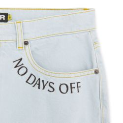 IUTER FRINGED BAGGY DENIM SHORTS