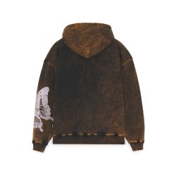 IUTER BUTTERFLY MARBLE ZIP HOODIE
