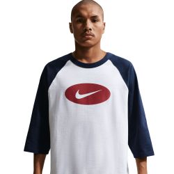NIKE CLUB 3/4 RGLN TOP REISSUE
