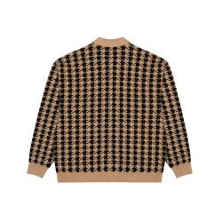 Patta Houndstooth Cardigan (Irish Cream)