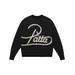 Patta Hearted Jumper (Black)