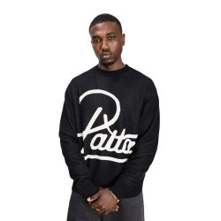 Patta Hearted Jumper (Black)