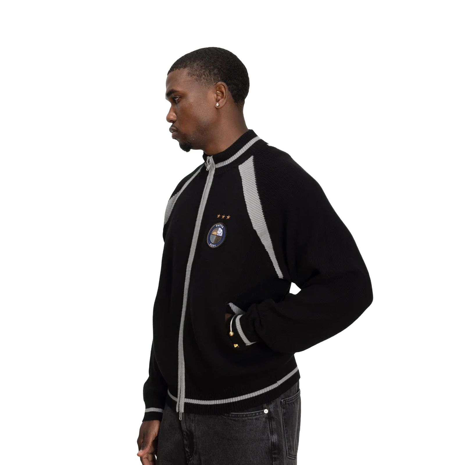 Patta Track Top Cardigan (Moonless Night)