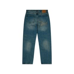 Patta Whiskers Denim Pants (Dark Blue Denim)
