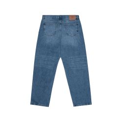 Patta Laserprint Whiskers Denim Pants (Light Blue Denim)