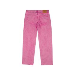 Patta Acid Wash Fuchsia Purple Denim Pants (Fuchsia Purple)