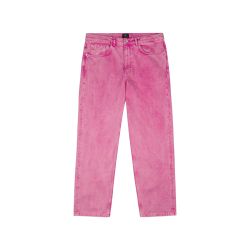 Patta Acid Wash Fuchsia Purple Denim Pants (Fuchsia Purple)