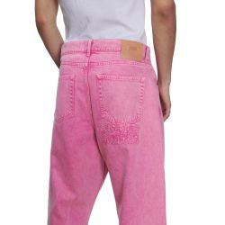 Patta Acid Wash Fuchsia Purple Denim Pants (Fuchsia Purple)