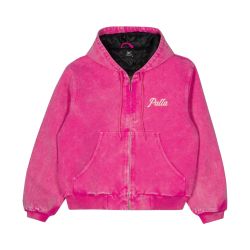 Patta Peace Canvas Hooded Jacket (Fuchsia Purple)