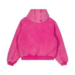 Patta Peace Canvas Hooded Jacket (Fuchsia Purple)