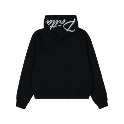 Patta Embro Classic Zip Up Hooded Sweater (Black)