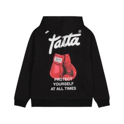 Patta Protect Yourself Hooded Sweater (Black)