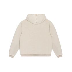 Patta Loopback Logo Zip Hooded Sweater (Irish Cream)
