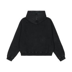 Patta Loopback Logo Zip Hooded Sweater (Moonless Night)