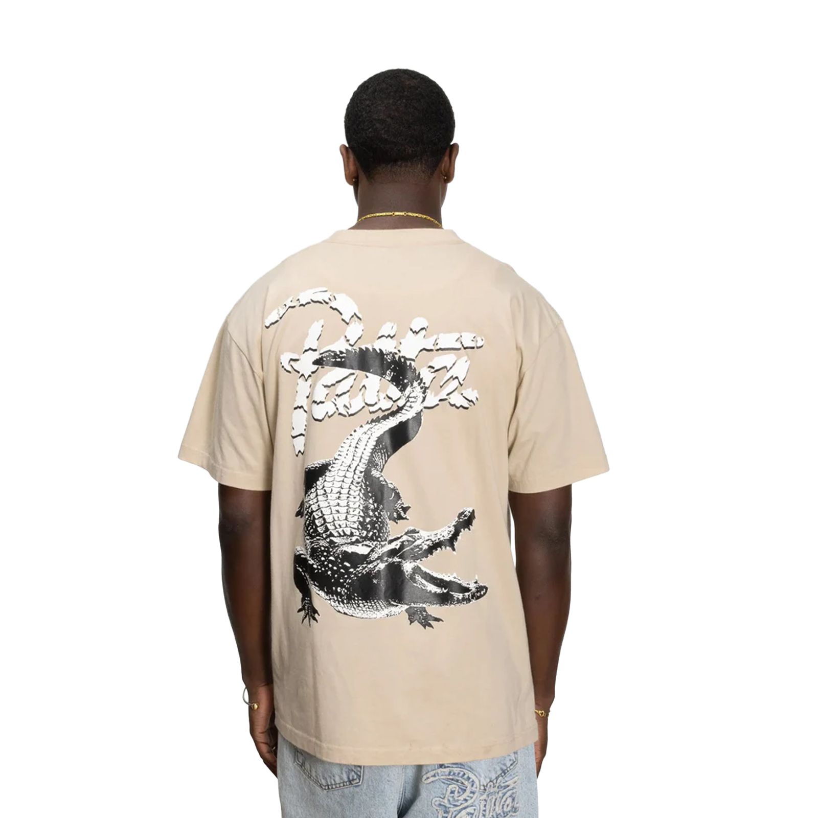 Patta Croco T-shirt (Oatmeal)