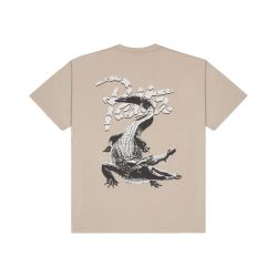 Patta Croco T-shirt (Oatmeal)
