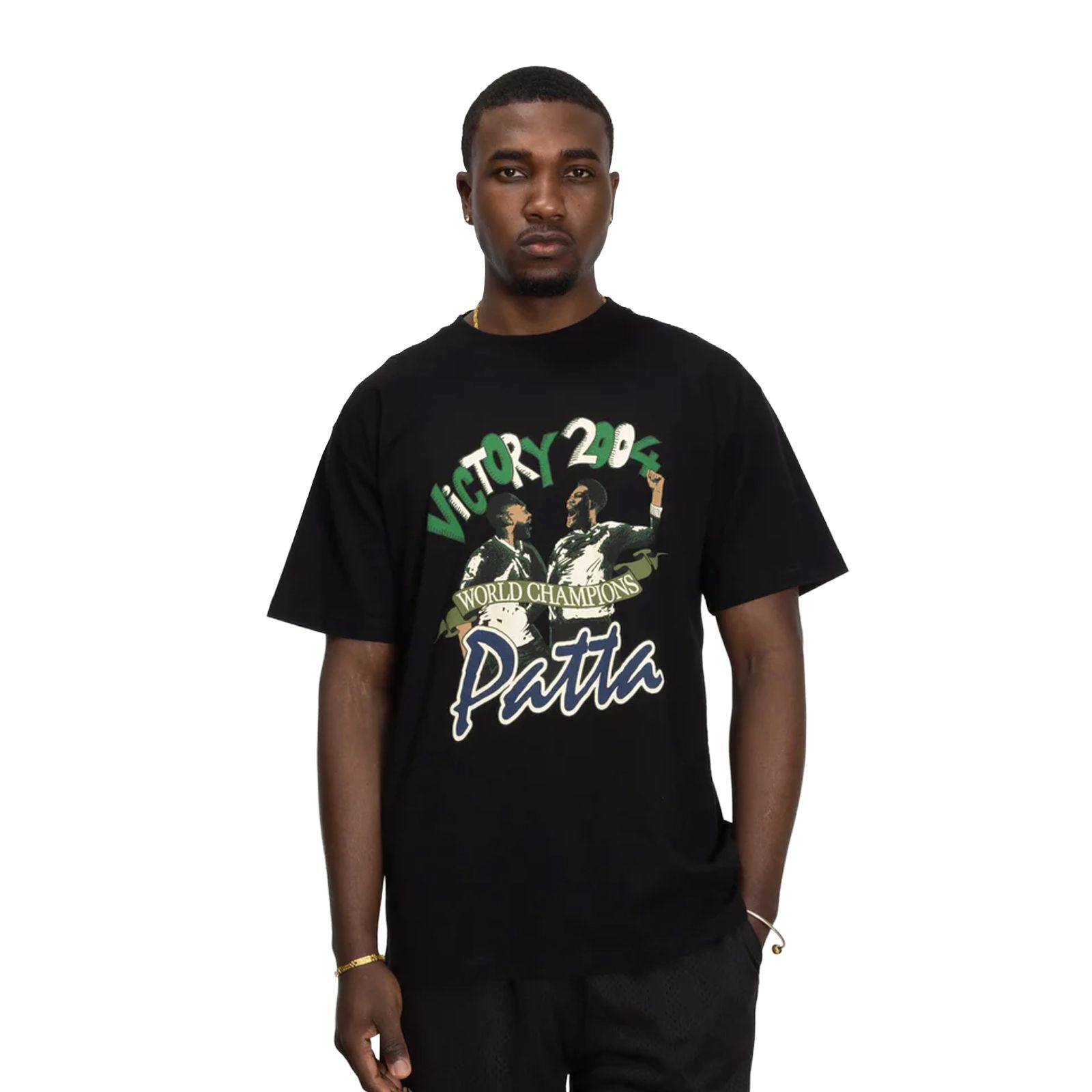 Patta Victory T-Shirt (Black)