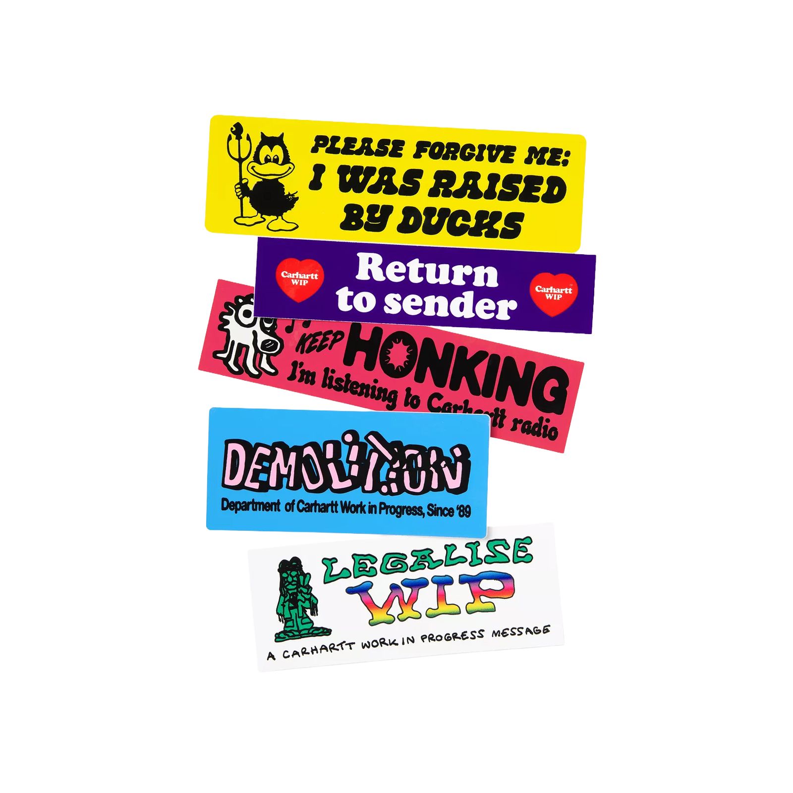 Carhartt Wip Bumper Sticker Pack