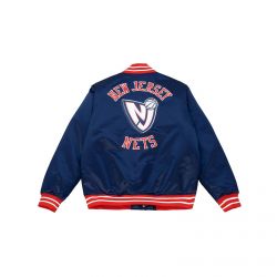 NBA HEAVYWEIGHT SATIN JACKET NEW JERSEY NETS