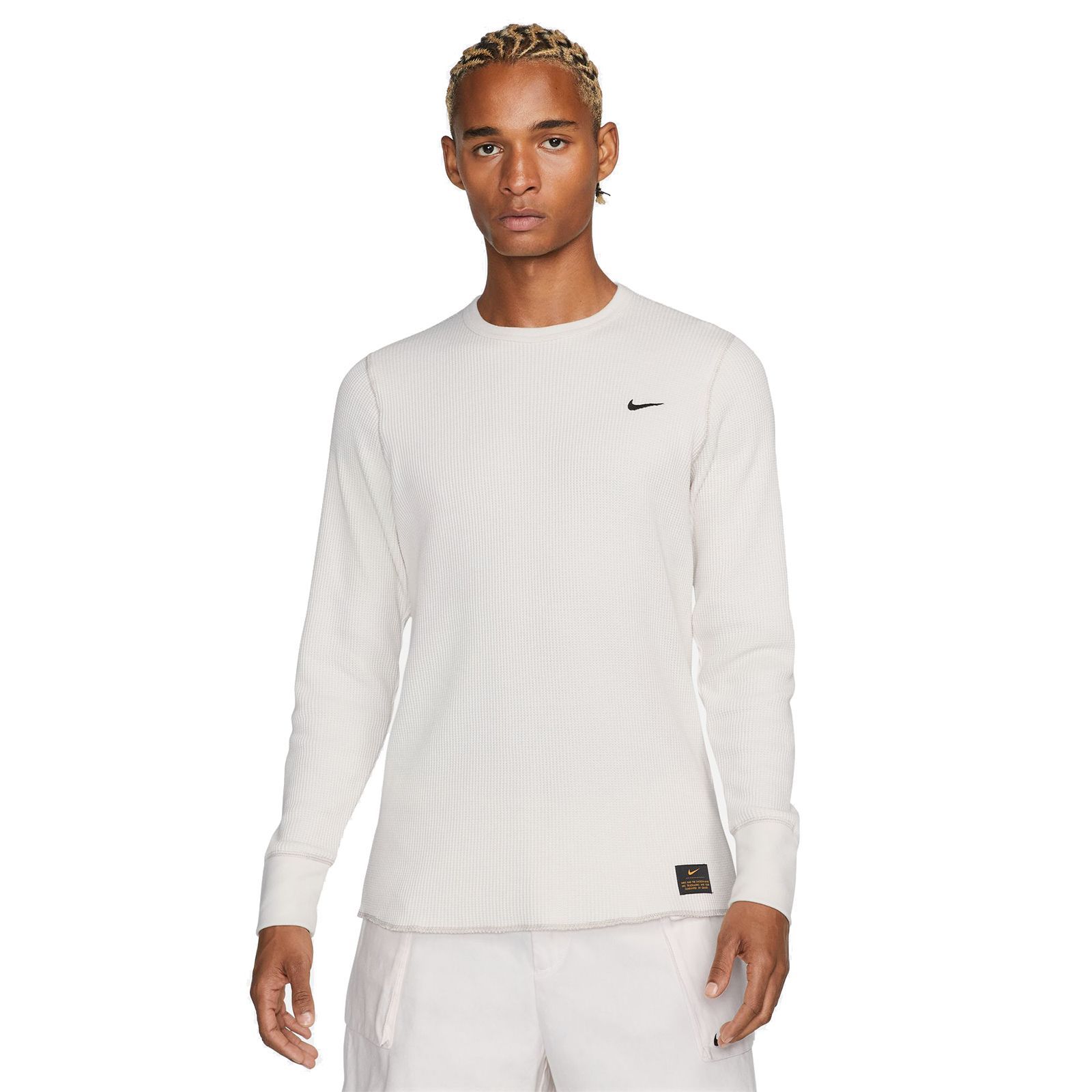 Nike Life Long-Sleeve Heavyweight Waffle Top