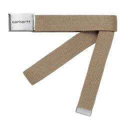 CARHARTT WIP CLIP BELT CHROME