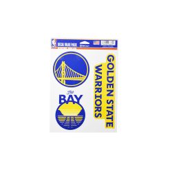 Fan Pack Decals -Wincraft Golden State Warriors